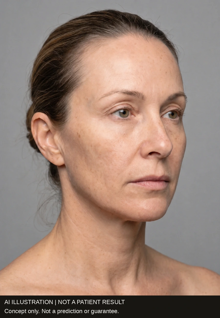 Subtly improved firmness and definition